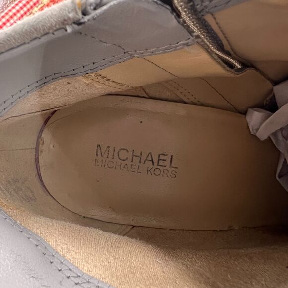 Michael Kors suede Paloma booties gray size 5.5 - Picture 10 of 10